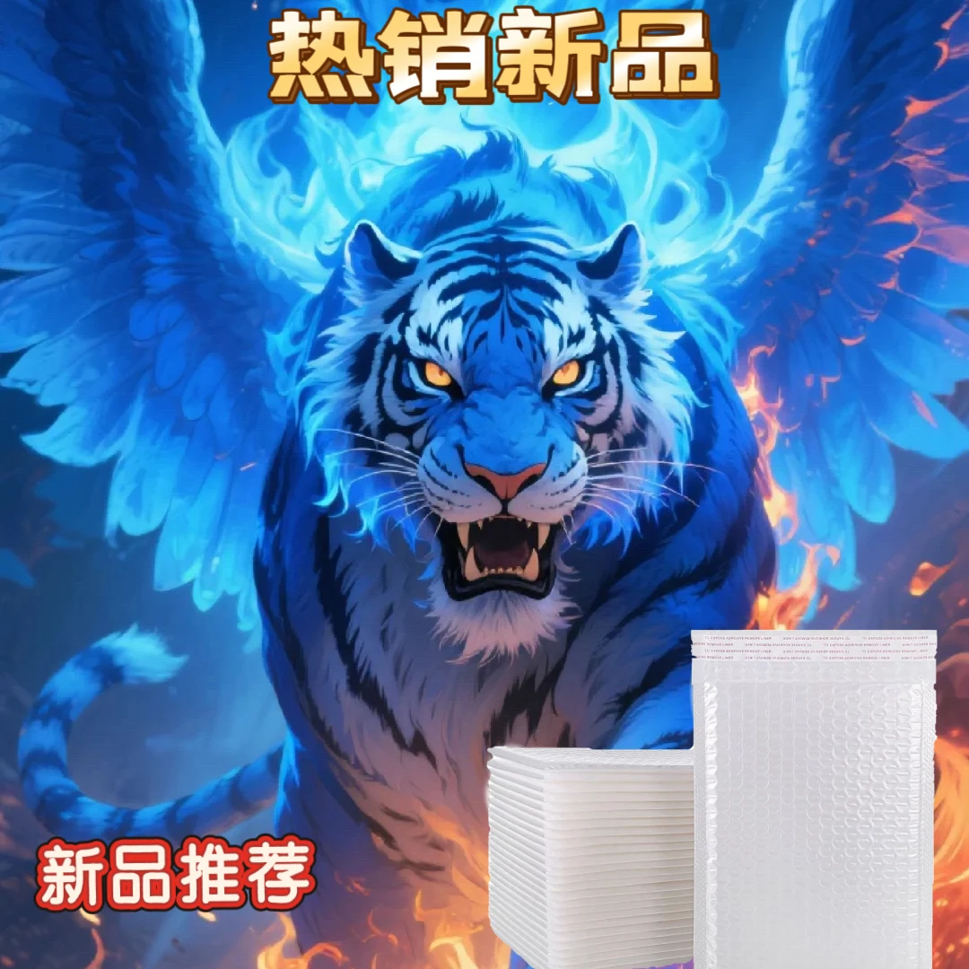 【正品保证】2025新升 级包装加大加厚白色专 用自封袋防水防潮