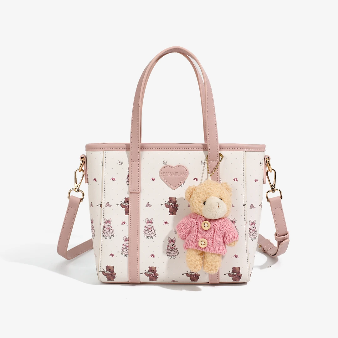 BM 2025春夏新款大容量小托特包时尚百搭包包女斜挎单肩女包