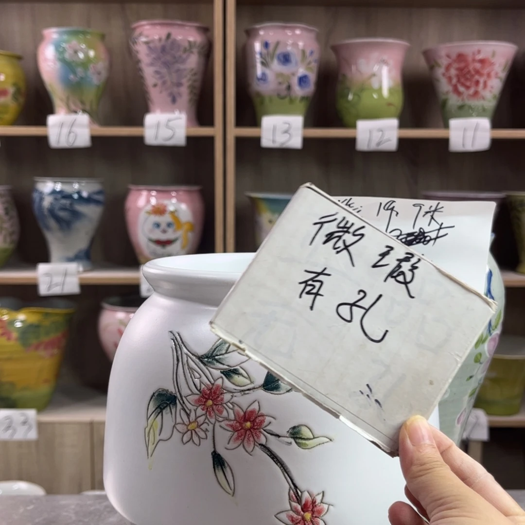 景德镇陶瓷花盆花盆
