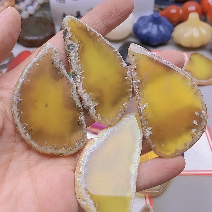 【闪购商品】未镶嵌玛瑙/玉髓珠宝半成品梦*