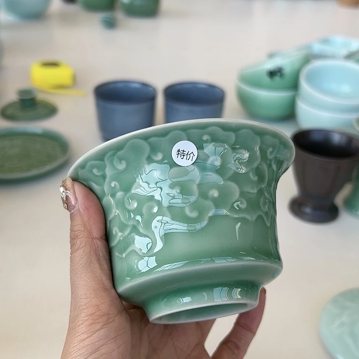 小米茶器龙泉青瓷