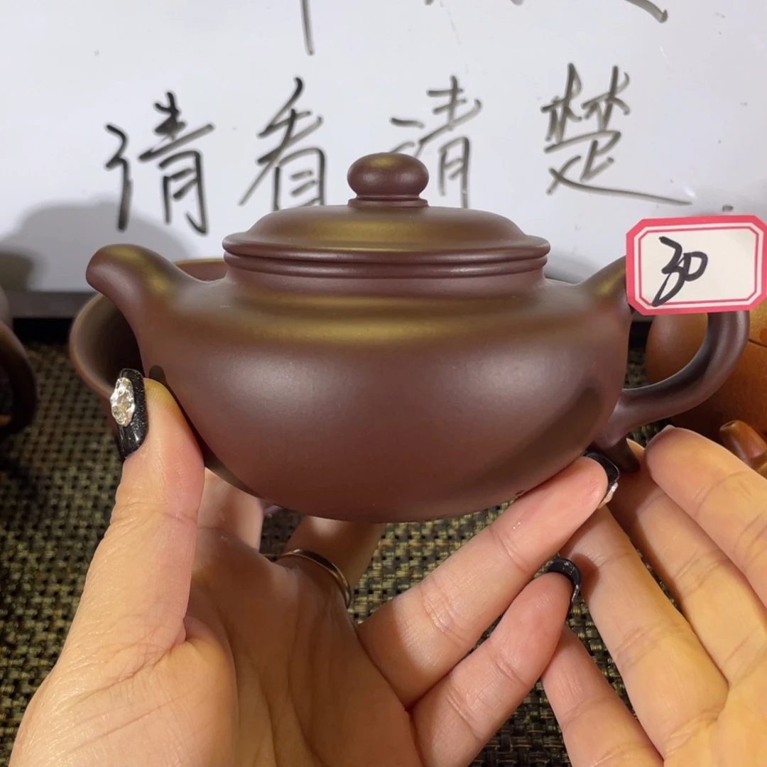 紫砂茶壶铁*仿古微瑕