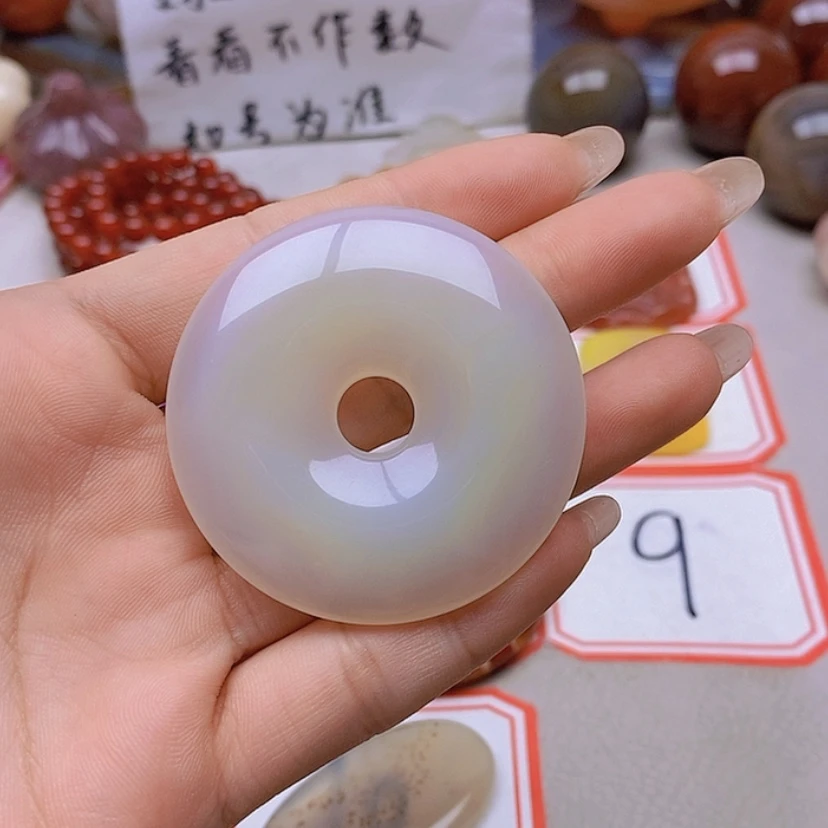 【闪购商品】未镶嵌玛瑙/玉髓珠宝半成品5*