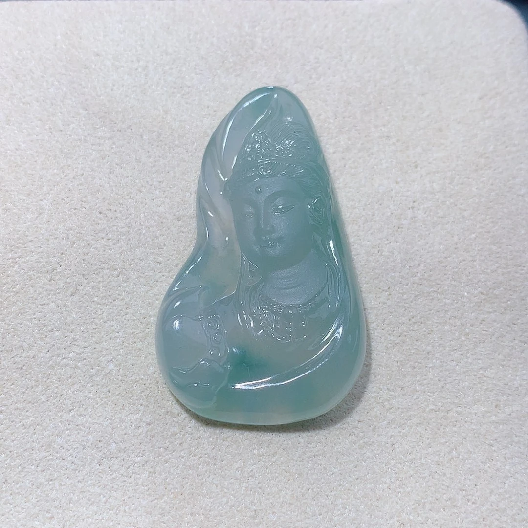 颈饰未镶嵌翡翠佛头