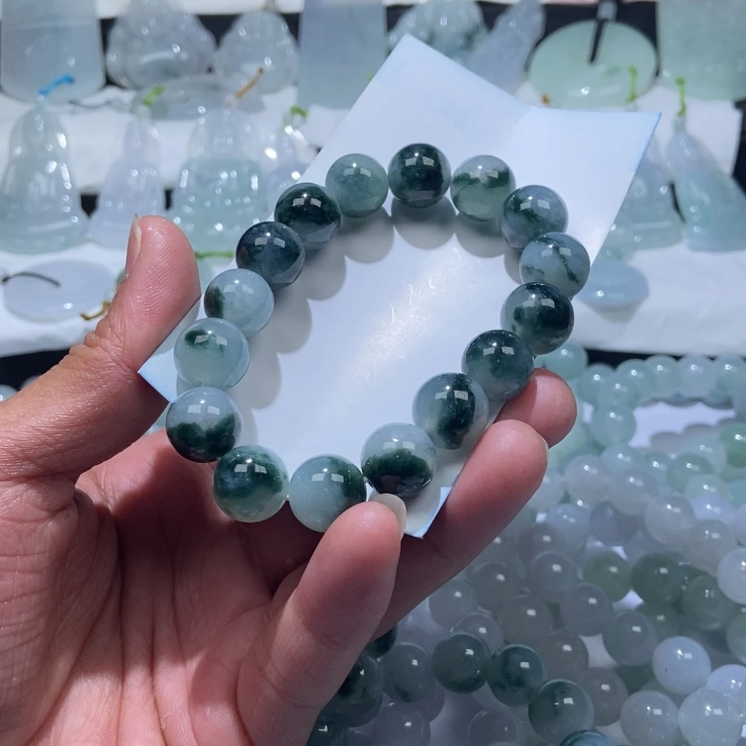 定制翡翠未镶嵌卡12.5