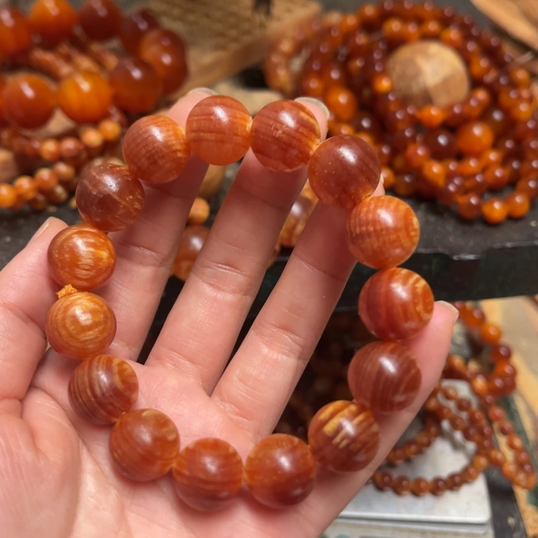 手串/手链松木（琥珀木）1.5规格满文