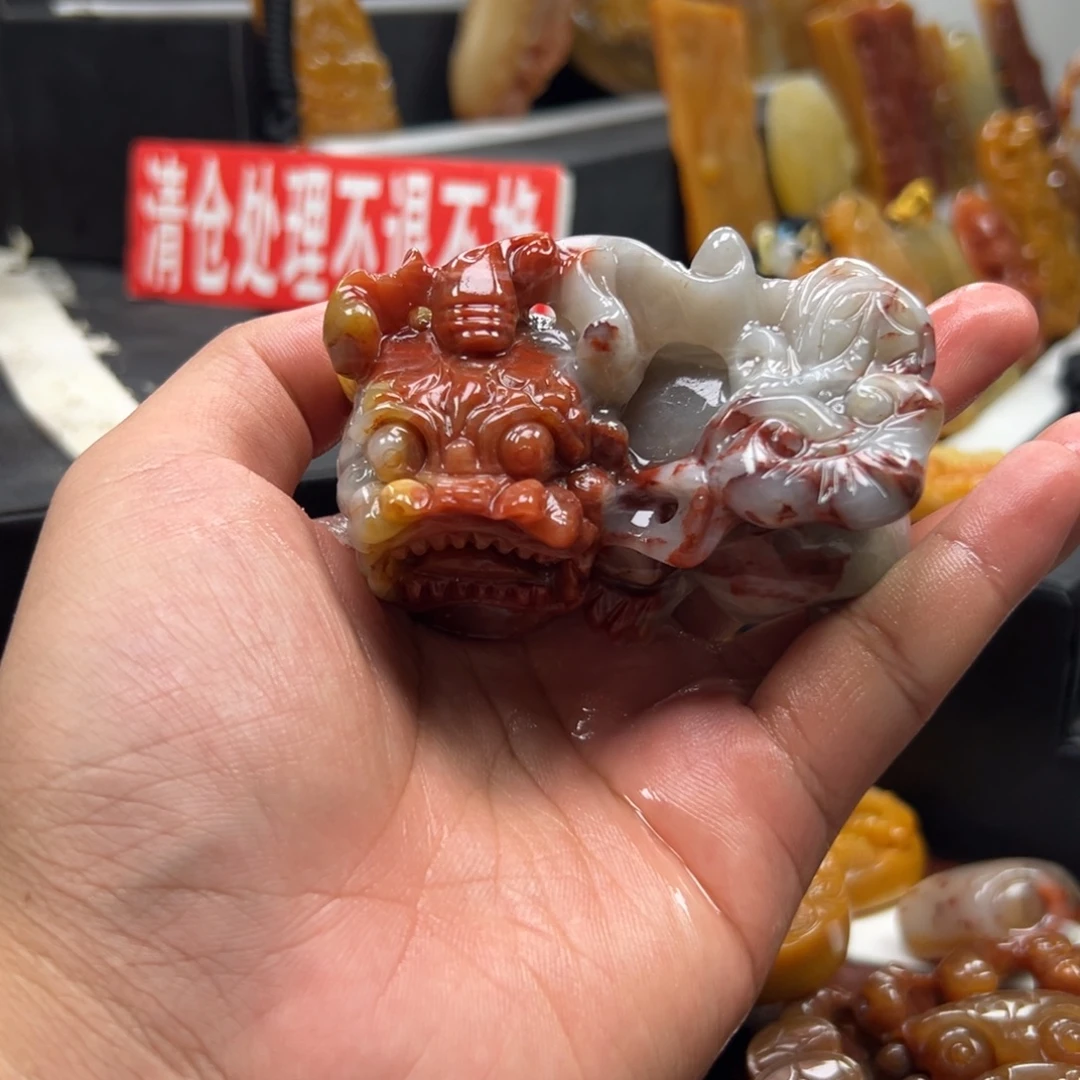 石英质玉（黄龙玉）未镶嵌多样性发货，发其一