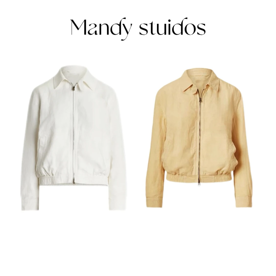 100%雨露麻飞行员夹克外套