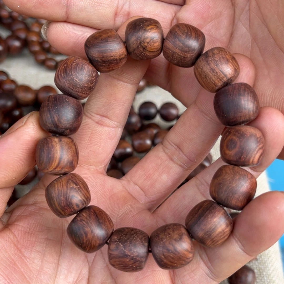 黄花梨/降香黄檀手串/手链方**间