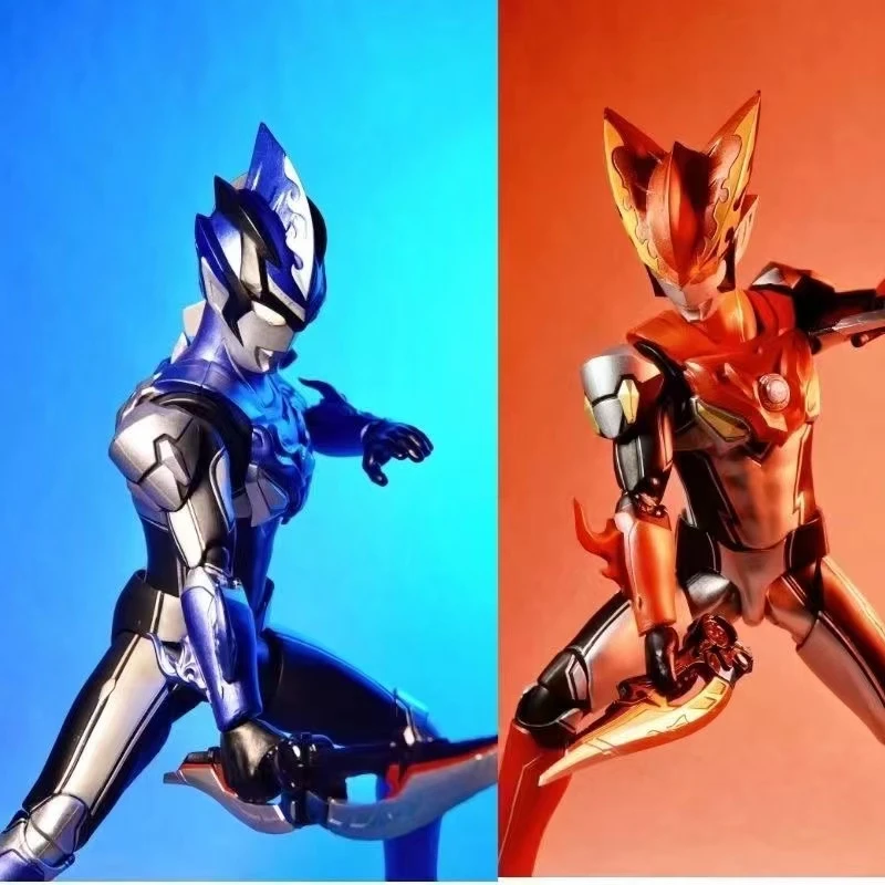 新品布鲁罗索水火奥特曼SHF关节可动赛罗特利迦礼物玩具手办迪迦