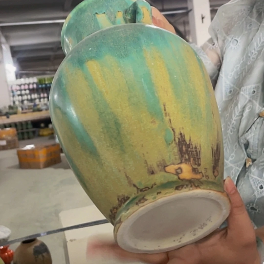 【闪购商品】景德镇陶瓷花瓶高28口11