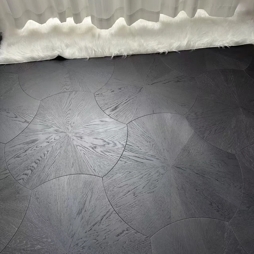 橡木荷叶异形木地板