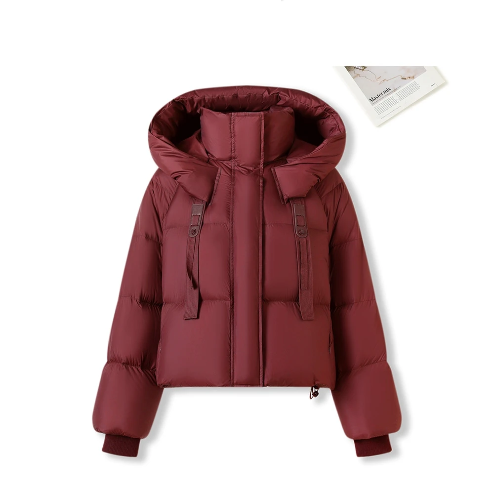 柜子货!【车厘子】女士高端泡芙羽绒服女88020