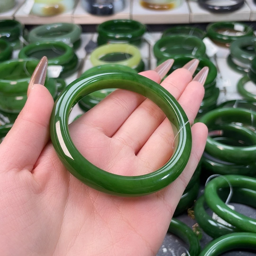 和田玉（碧玉）手镯未镶嵌