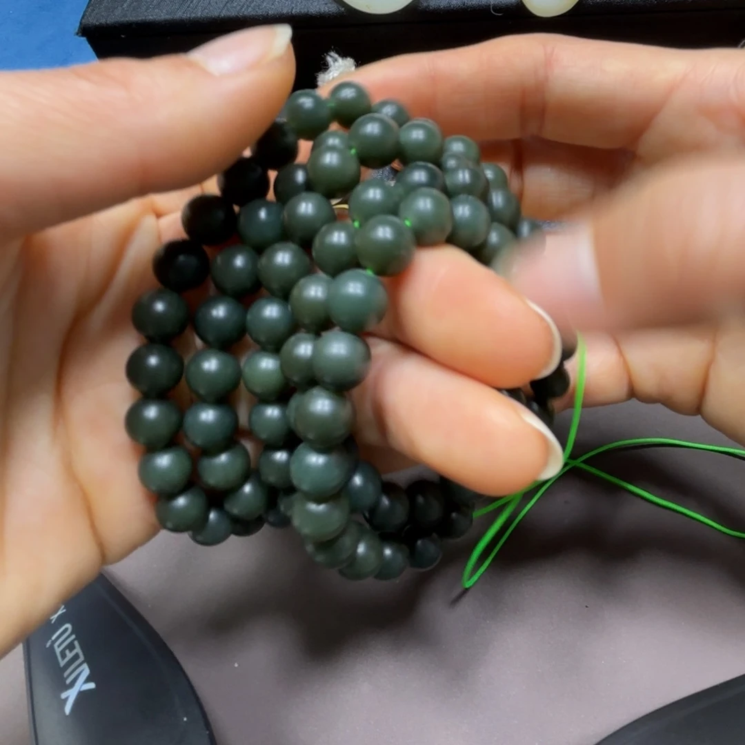 和田玉手链未镶嵌