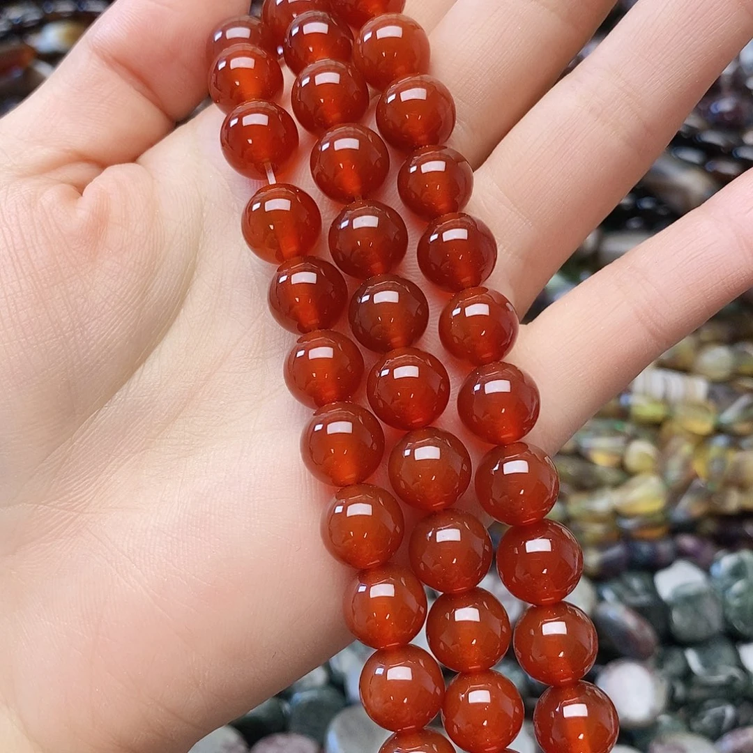 玛瑙/玉髓未镶嵌珠宝半成品卡十玛瑙一条