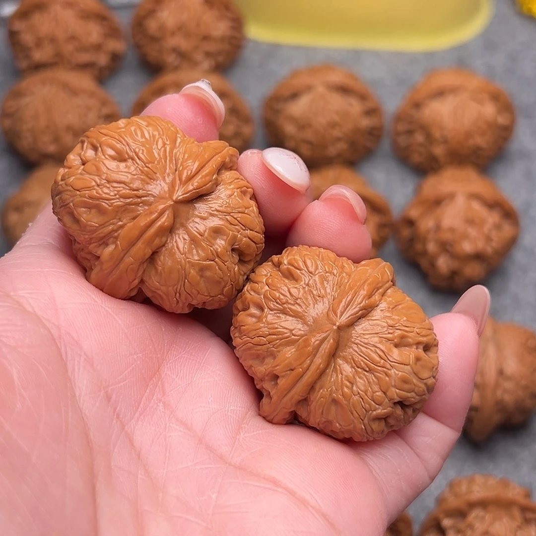 把件文玩核桃精品粗棱元宝38.5全品毕业款