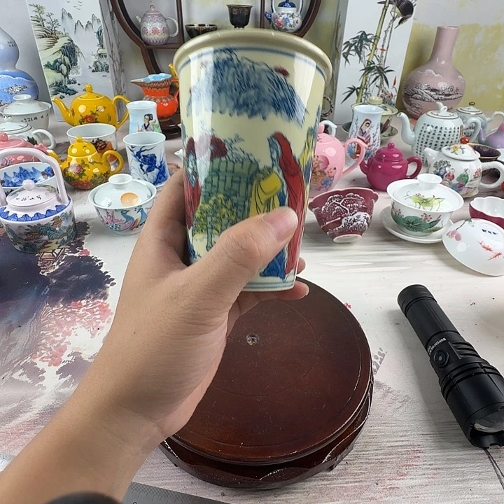 摆件景德镇陶瓷老厂瓷30