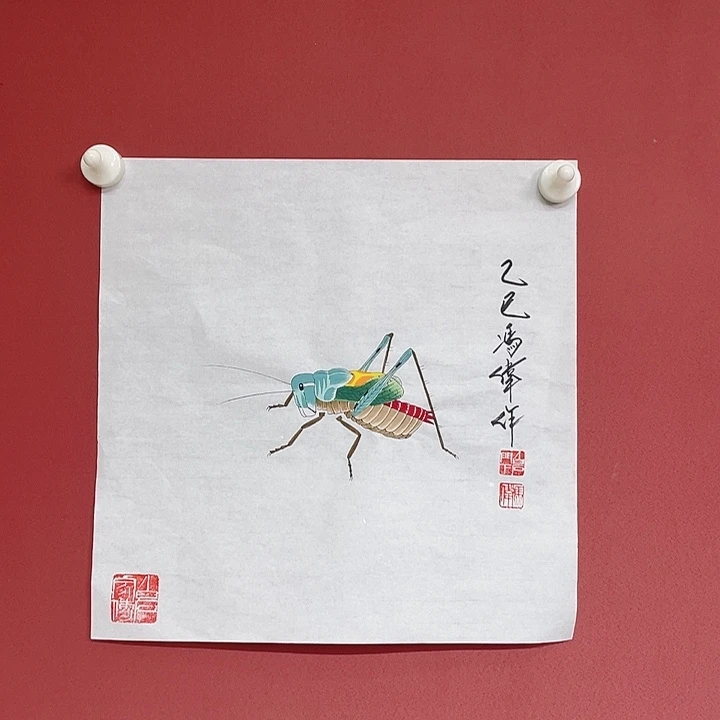 国画冯老师手绘作品