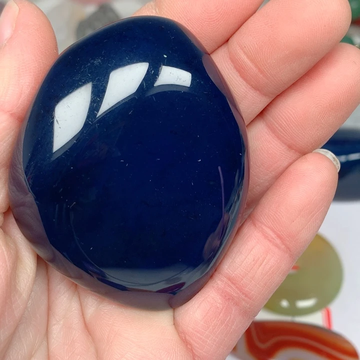 玛瑙/玉髓颈饰未镶嵌福*