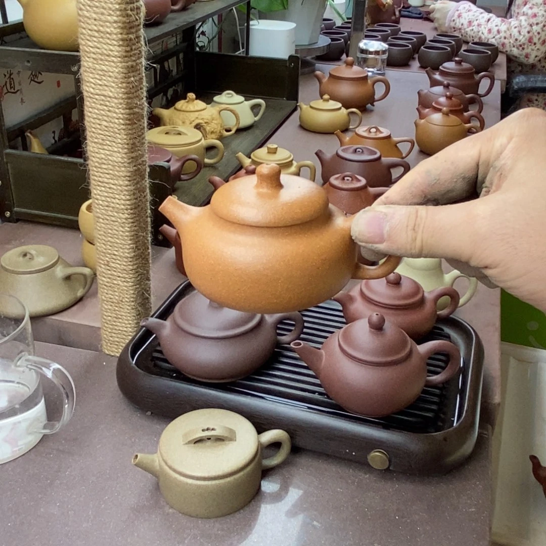 张***。茶壶紫砂紫砂乳鼎