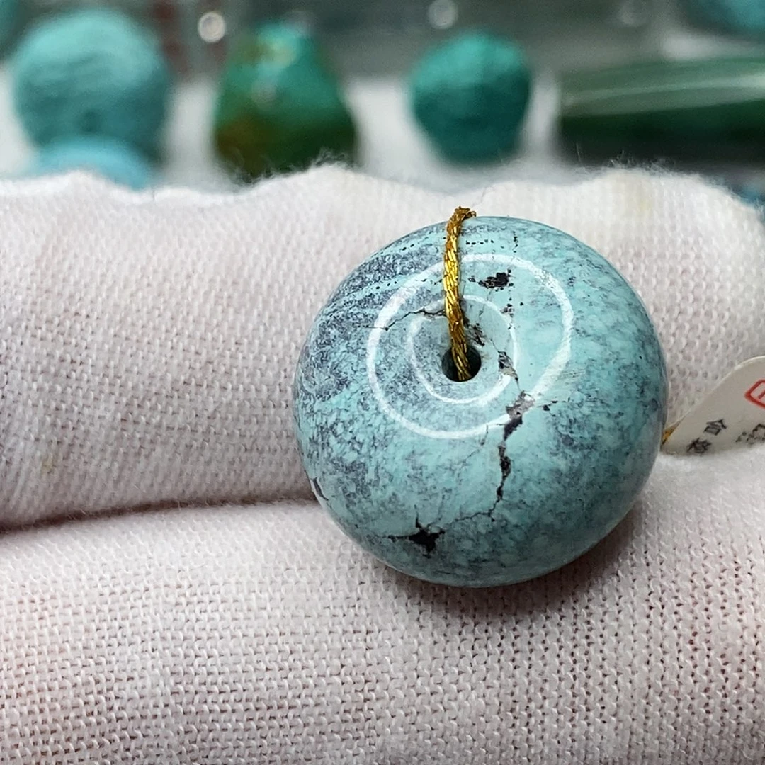 未镶嵌绿松石天然原矿 地大质检 抖音基地 顺丰发货