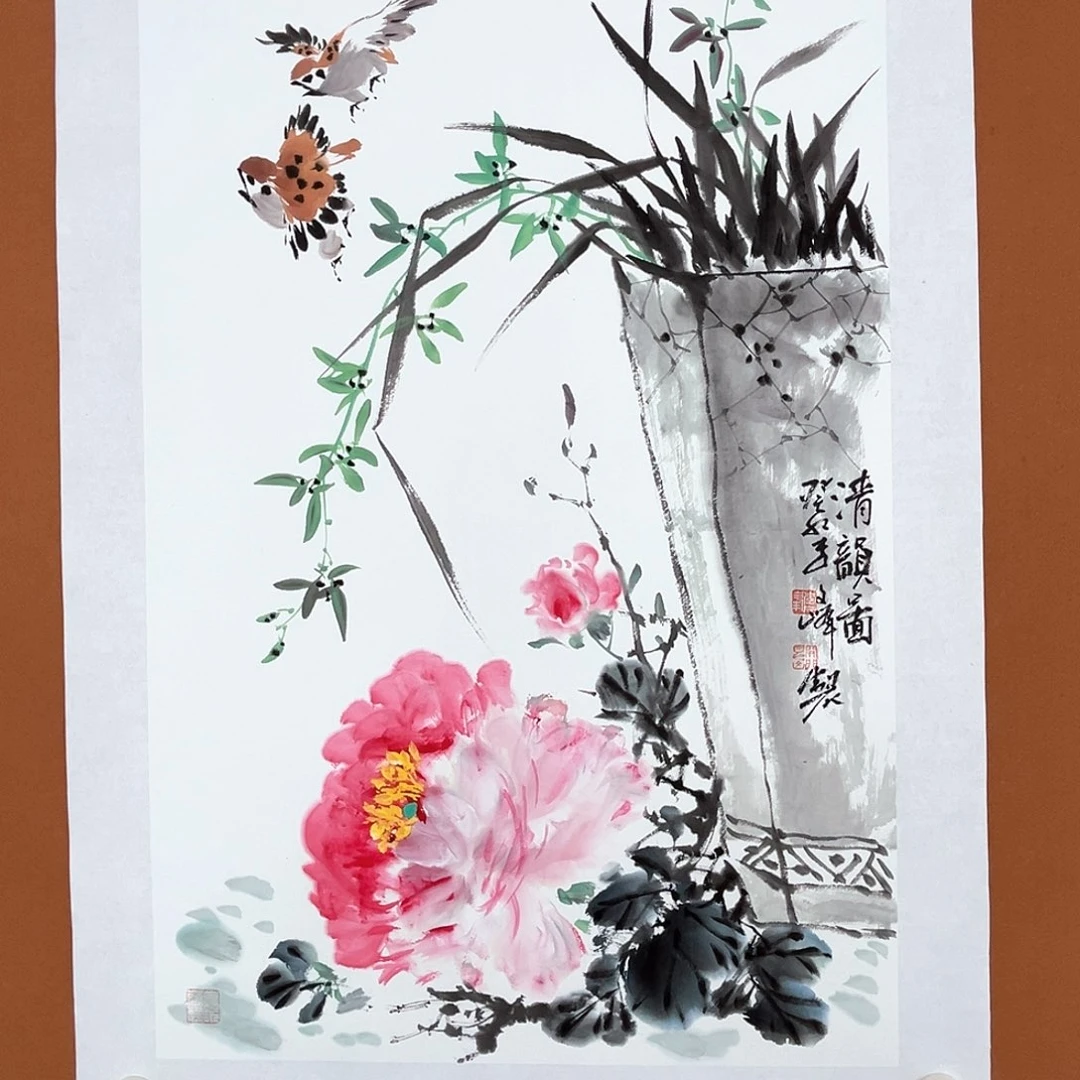 国画李文峰的作品