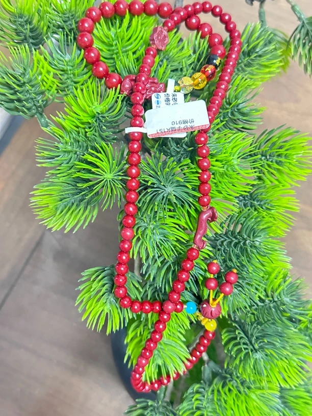 天然辰砂南北精选饰品（无礼盒）K151