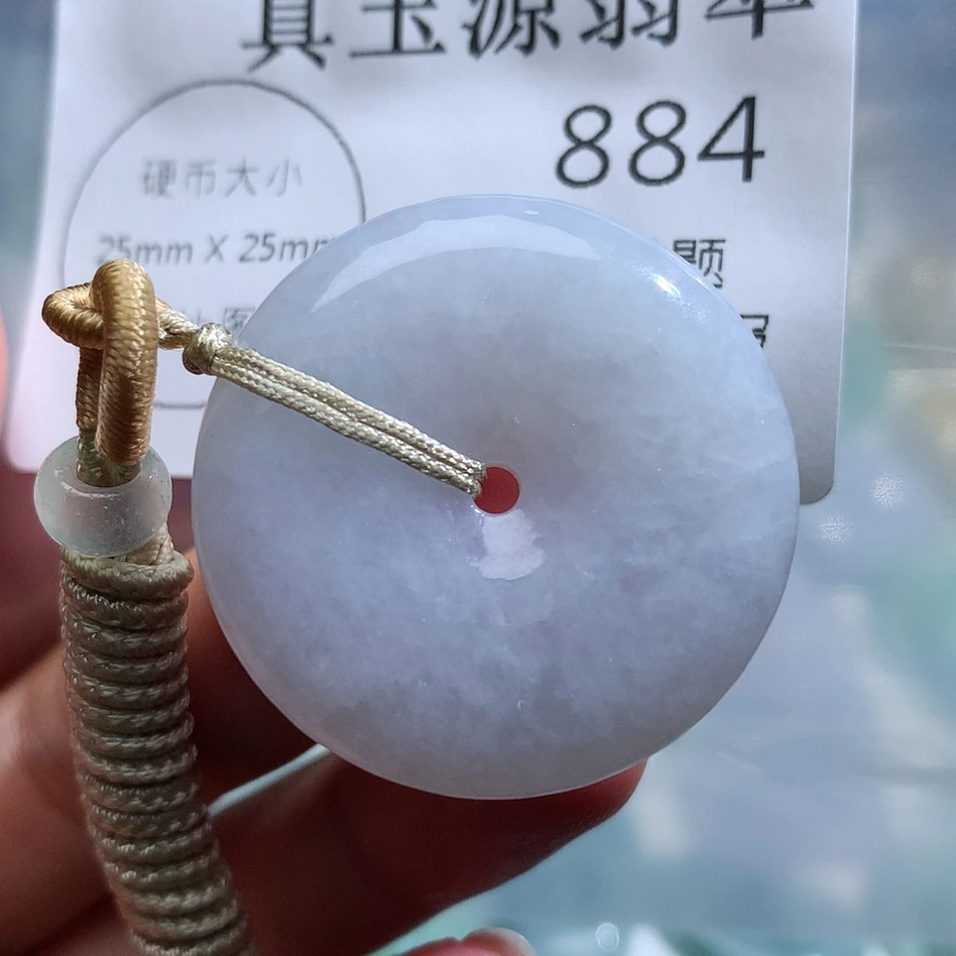 翡翠未镶嵌颈饰884