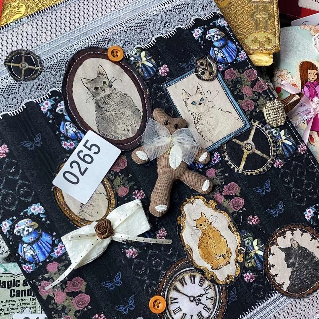 织绣A4收纳册不要册265