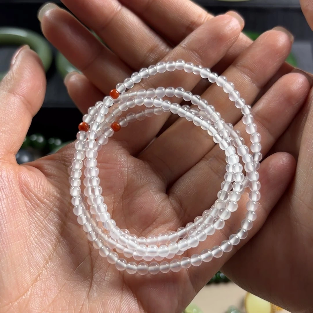 未镶嵌手链南红玛瑙卡3.7尺寸