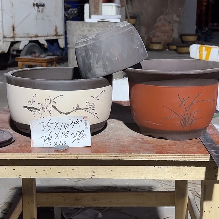 紫砂花盆紫砂花盆66