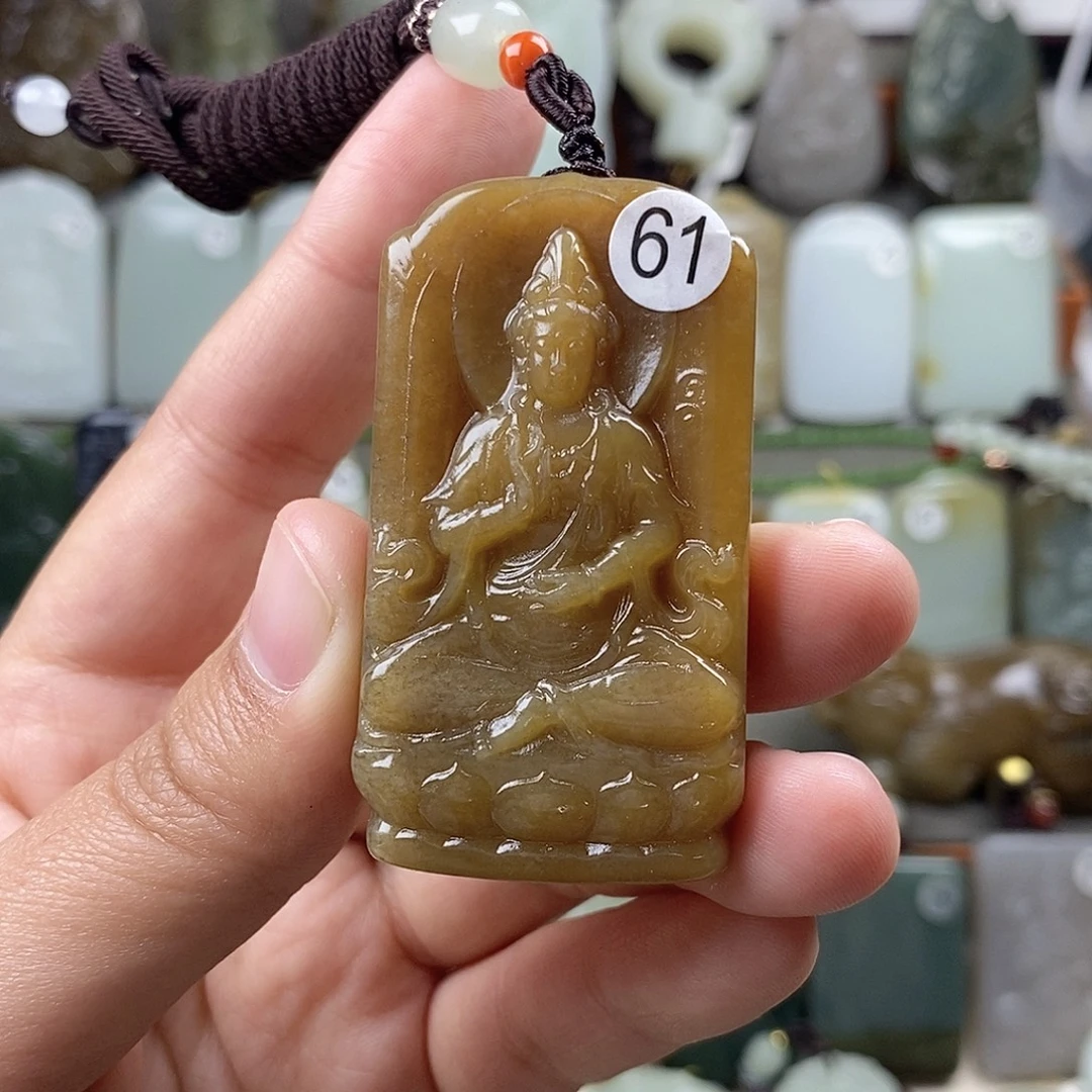 和田玉（糖玉）未镶嵌颈饰