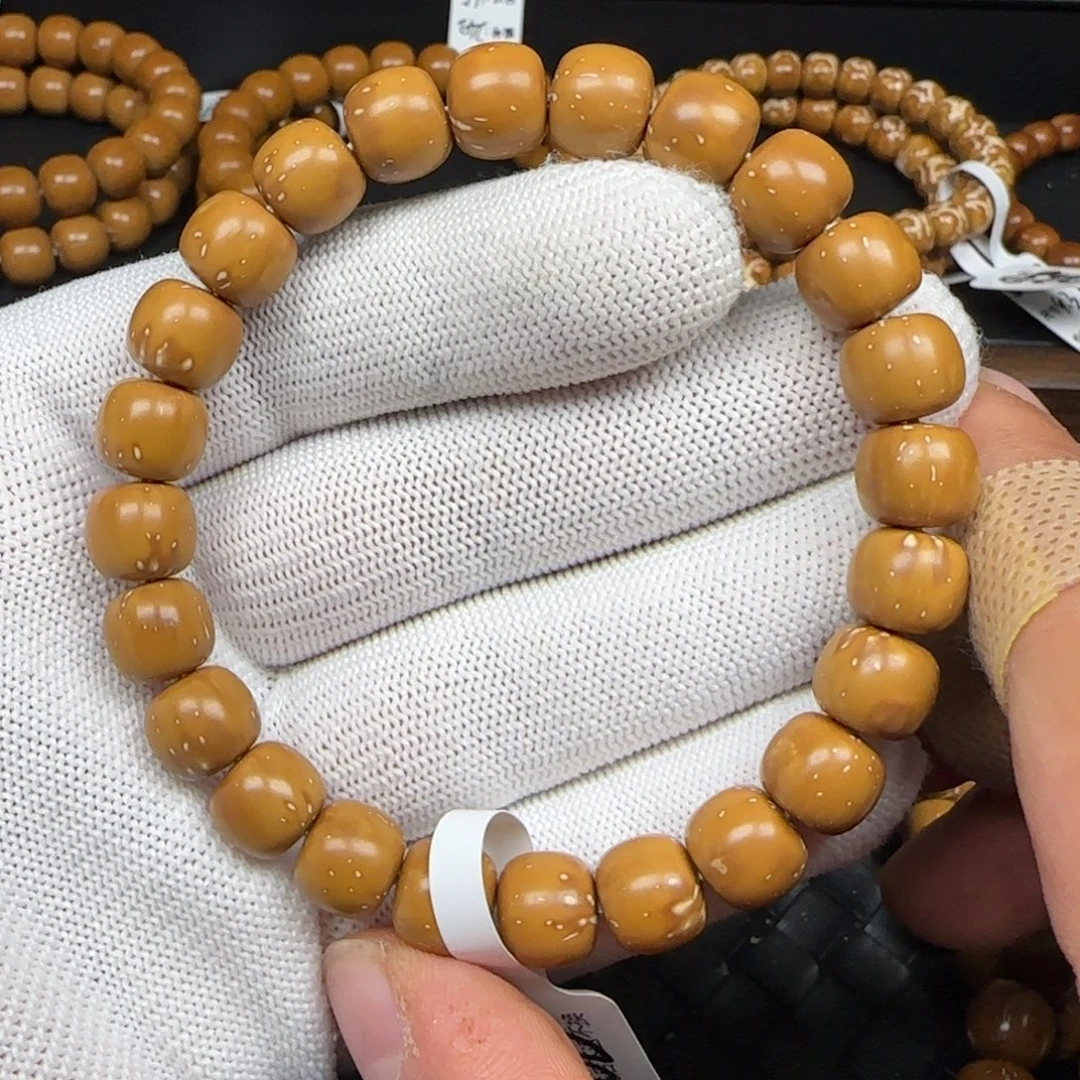 紫金鼠手串10mm实心老型（黄金甲）清仓价90B