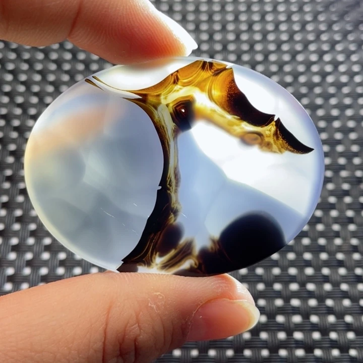 玛瑙/玉髓吊坠(不含链)未镶嵌