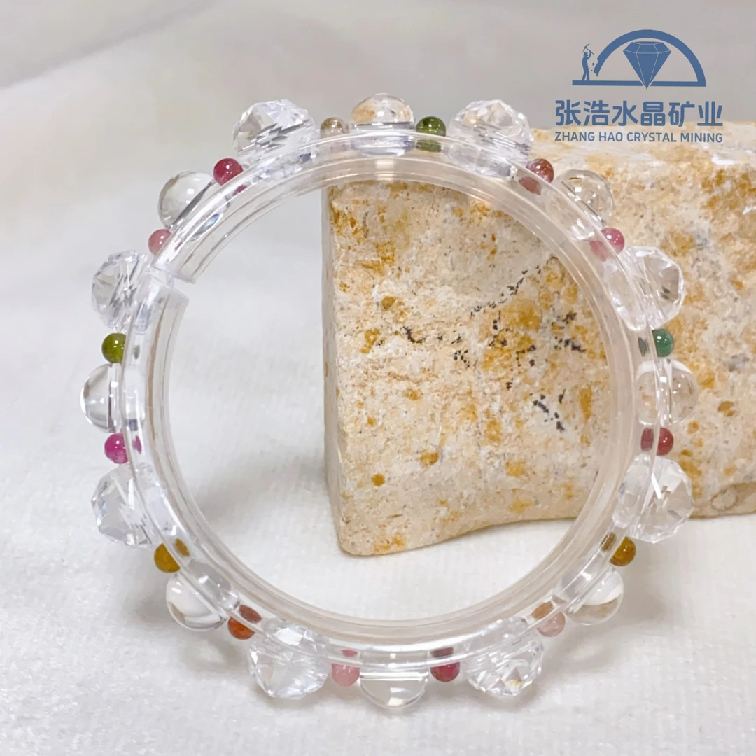 【星浩好物】白水晶手串QT35K34【多样性发一件】8mm