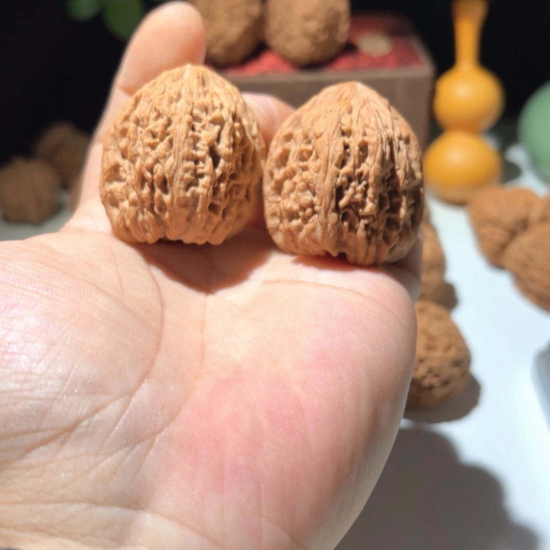 黄***木桃核吊坠涿鹿南将有黄36