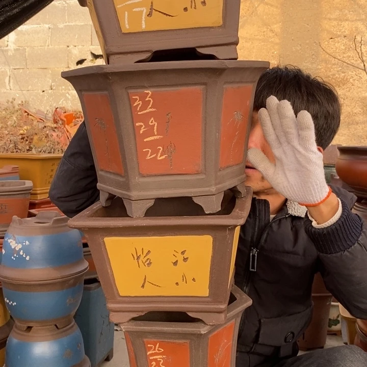 紫砂花盆紫砂特价包邮