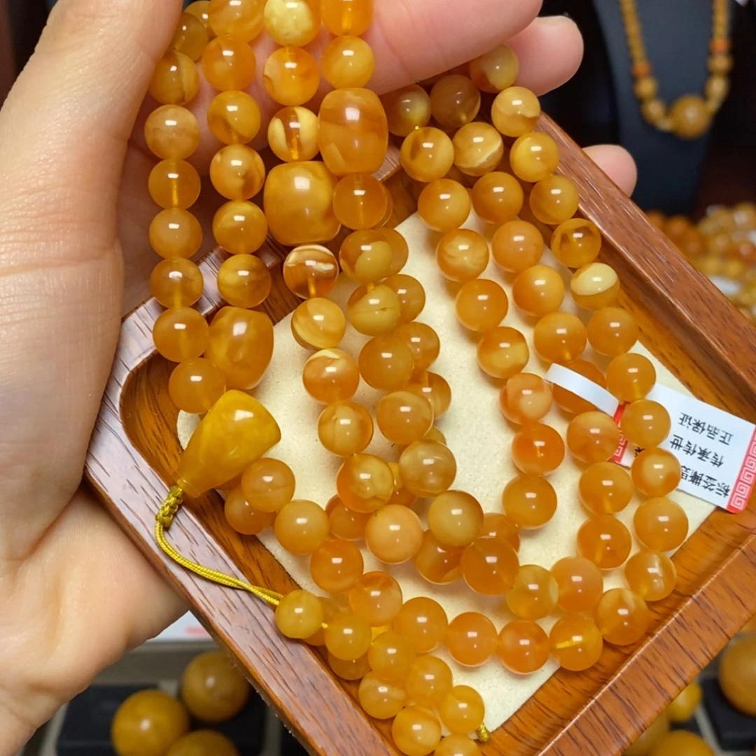 【闪购商品】蜜蜡手链未镶嵌手串