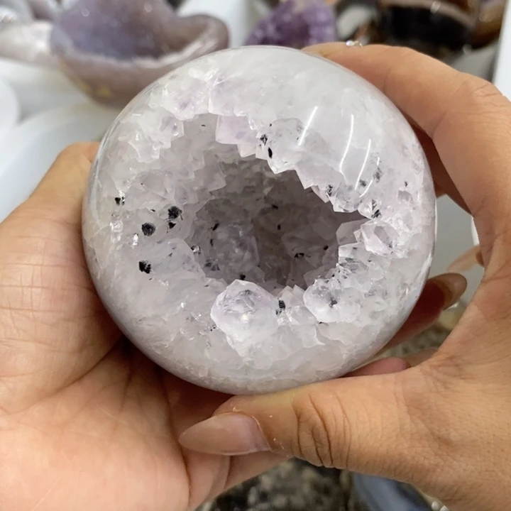 珠宝半成品未镶嵌紫晶