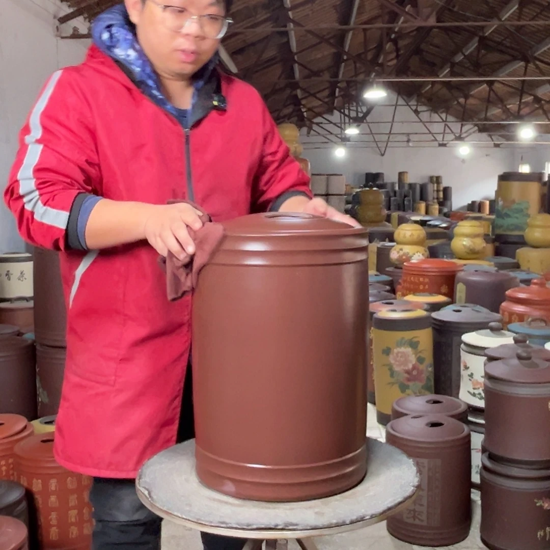 紫砂茶叶罐茶叶罐