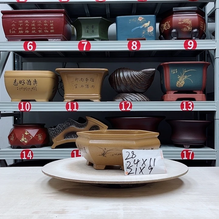 花盆紫砂紫砂花盆