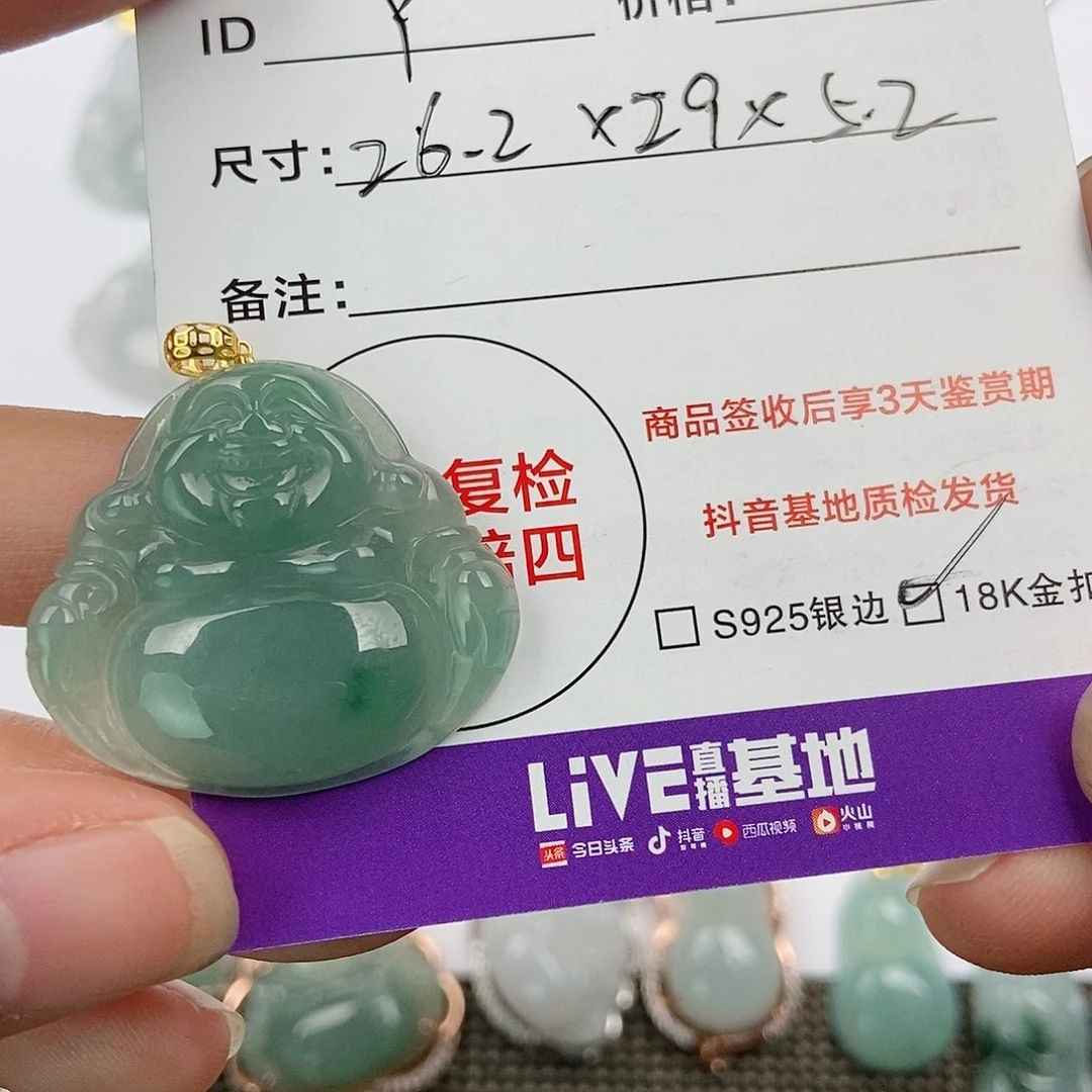 翡翠颈饰未镶嵌Y*.翡翠