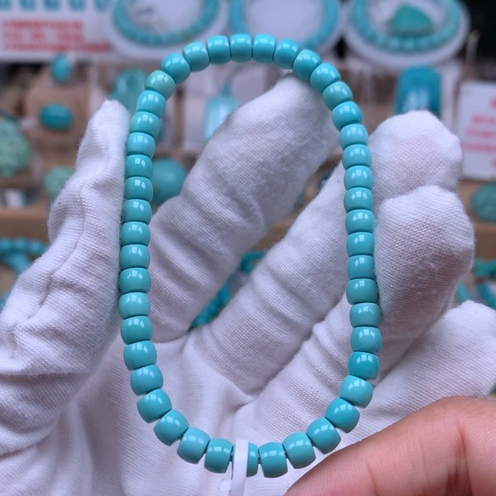 未镶嵌绿松石珠宝奇石