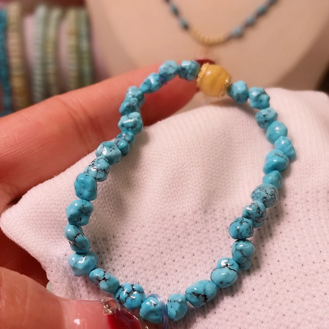 绿松石珠宝奇石未镶嵌