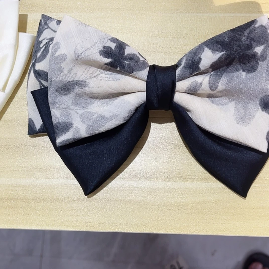 布艺铁合金蝴蝶结发夹