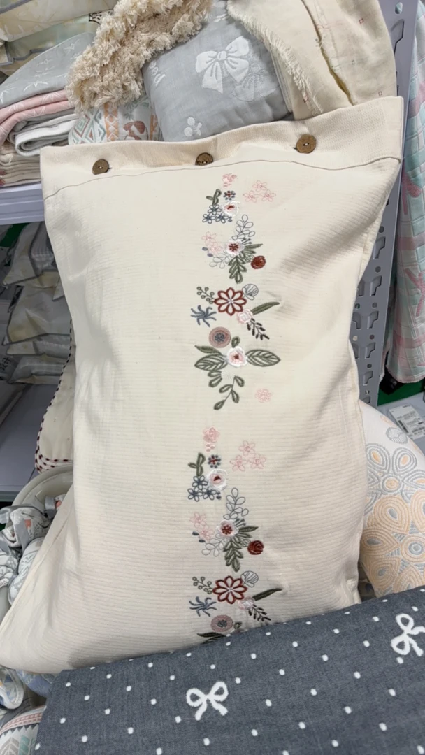 蝶恋花枕套一对装48×74