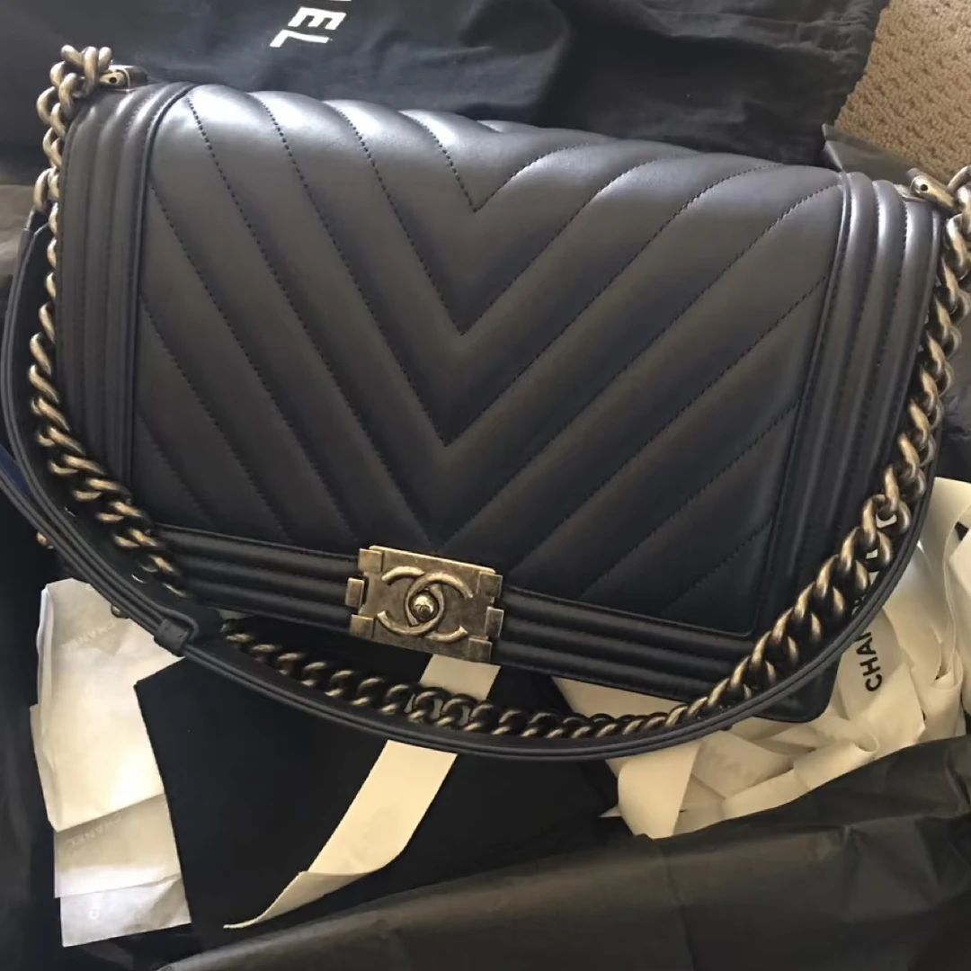 95新 Chanel/香奈儿 95新 香奈儿黑银Chanel leboy