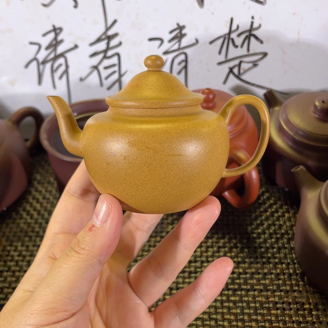 湫***莱茶壶紫砂立帽➕主人杯