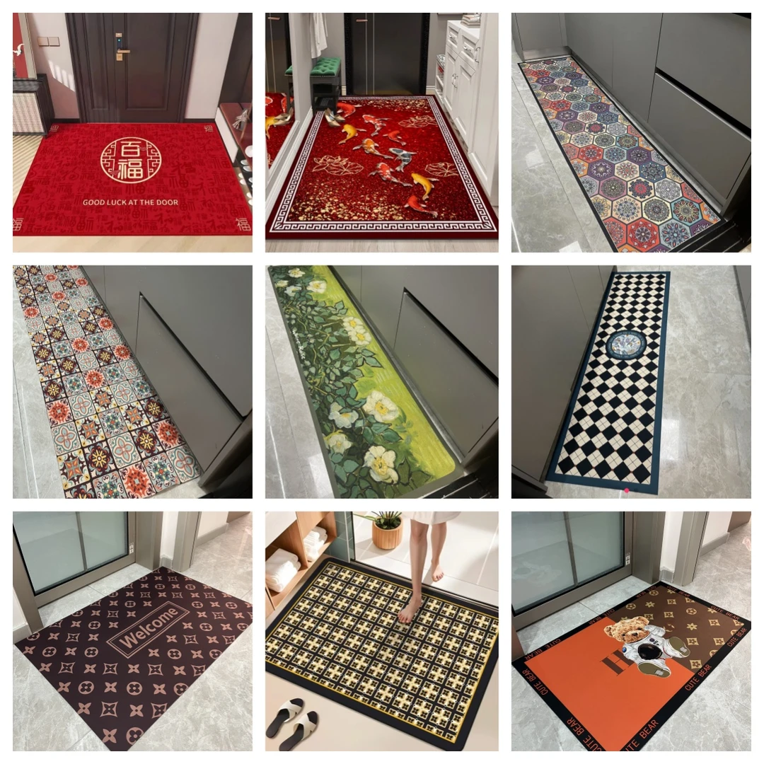 库存地毯家用厨房门口客厅可水洗